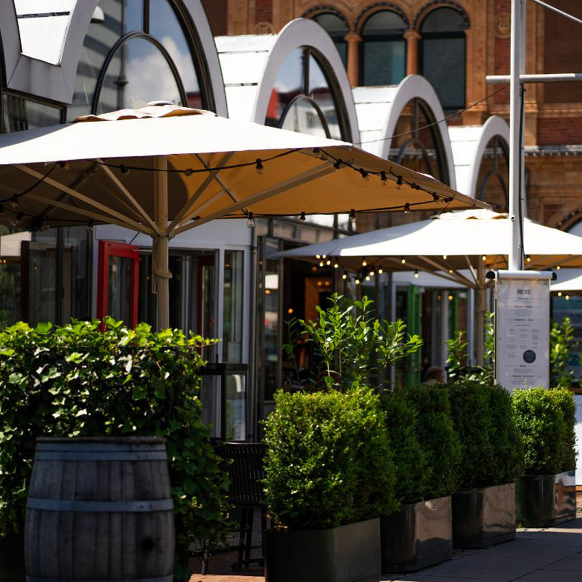 Giant parasol - 3x3m w/o valance - NEW