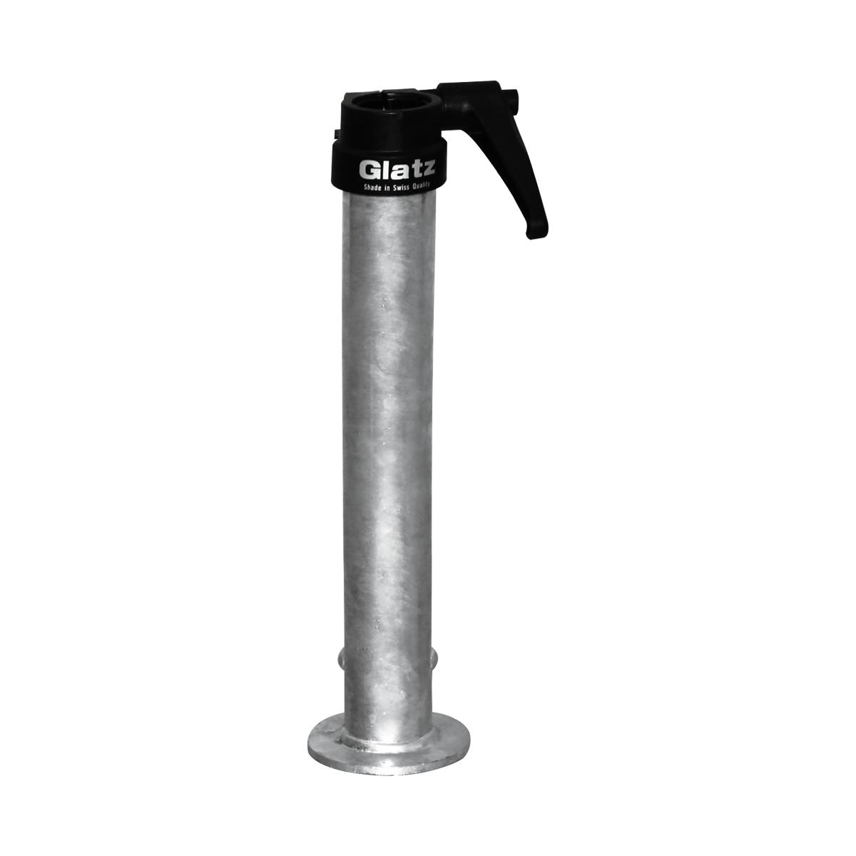 Insert foot Z, Ø48-55mm, Galvanized steel