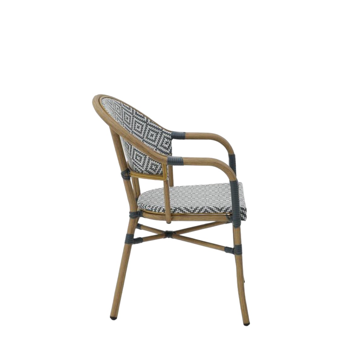 Nantes Cafe Chair with Armrests