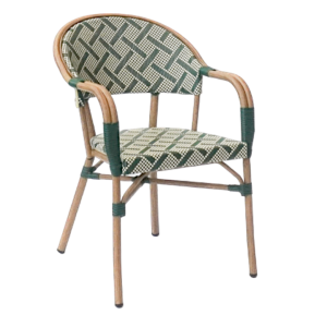 Marseille Cafe chair with armrests