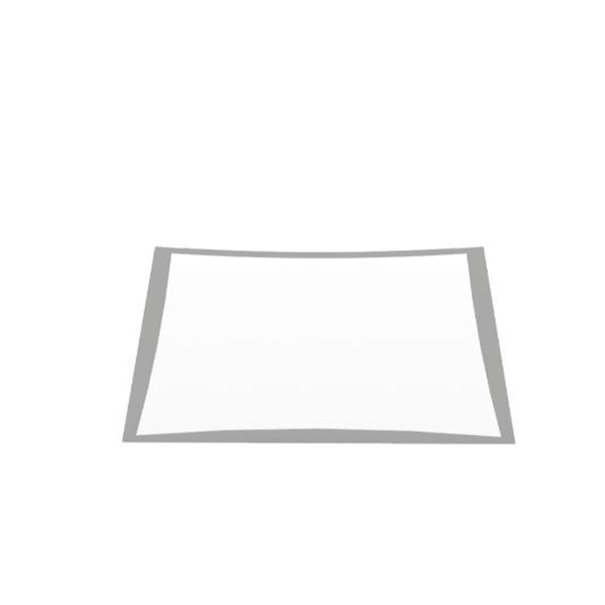 LOUNGER L - closed side, white