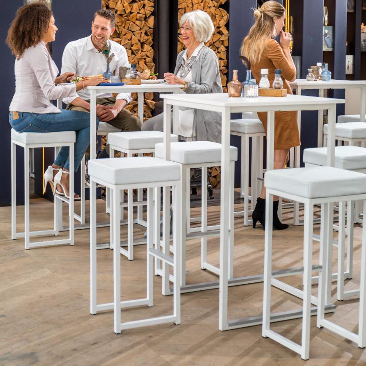 Square Stand Up Table 70x70cm