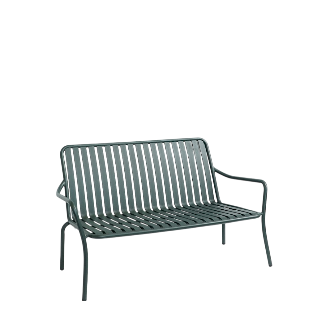 Lounge sofa metal, stackable