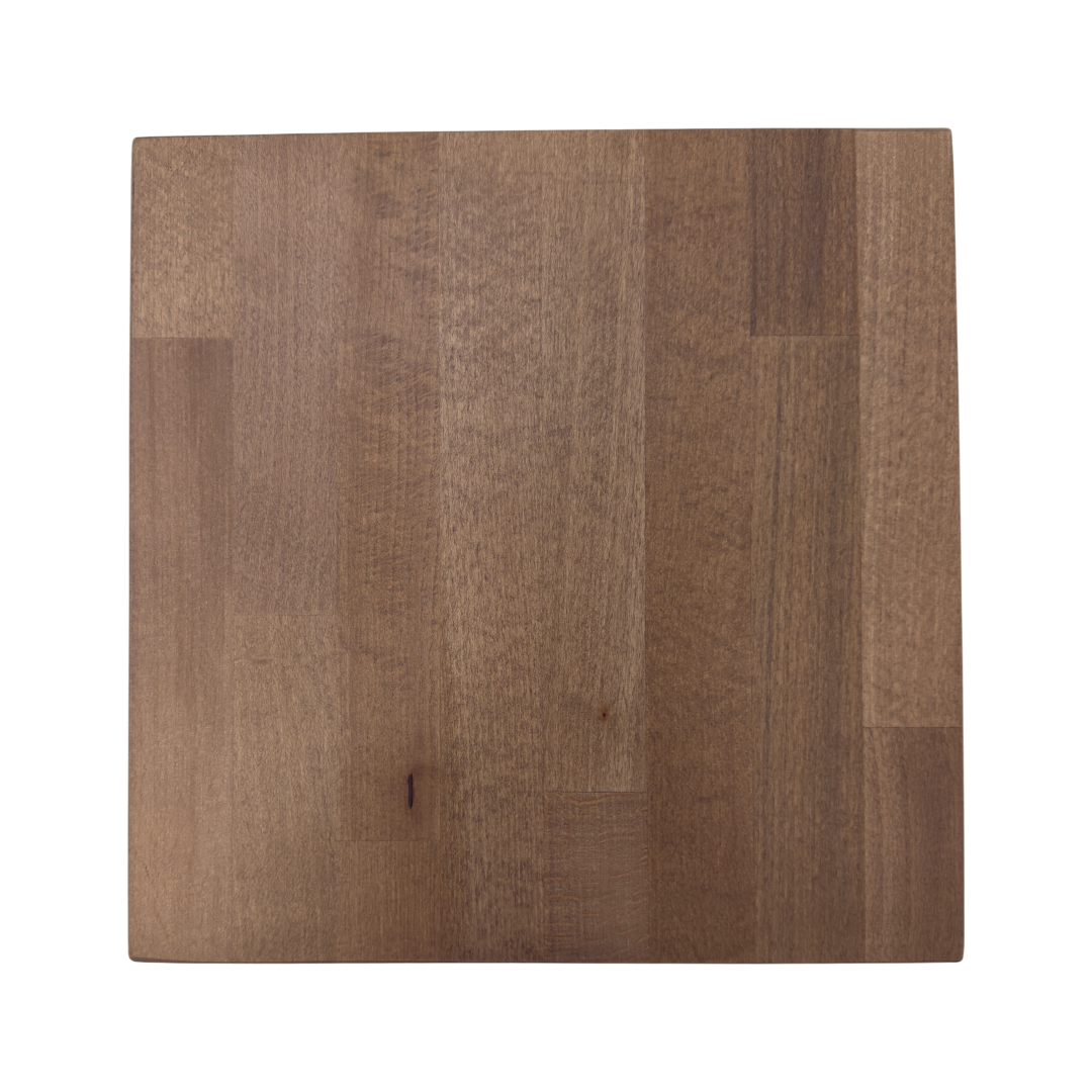 Table top solid birch 38mm, light walnut stain
