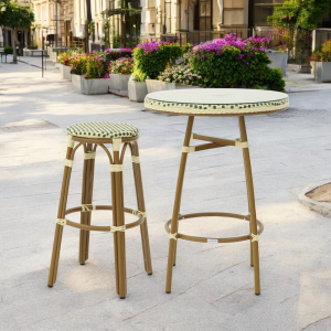 Paris Stand Up Table - Wicker