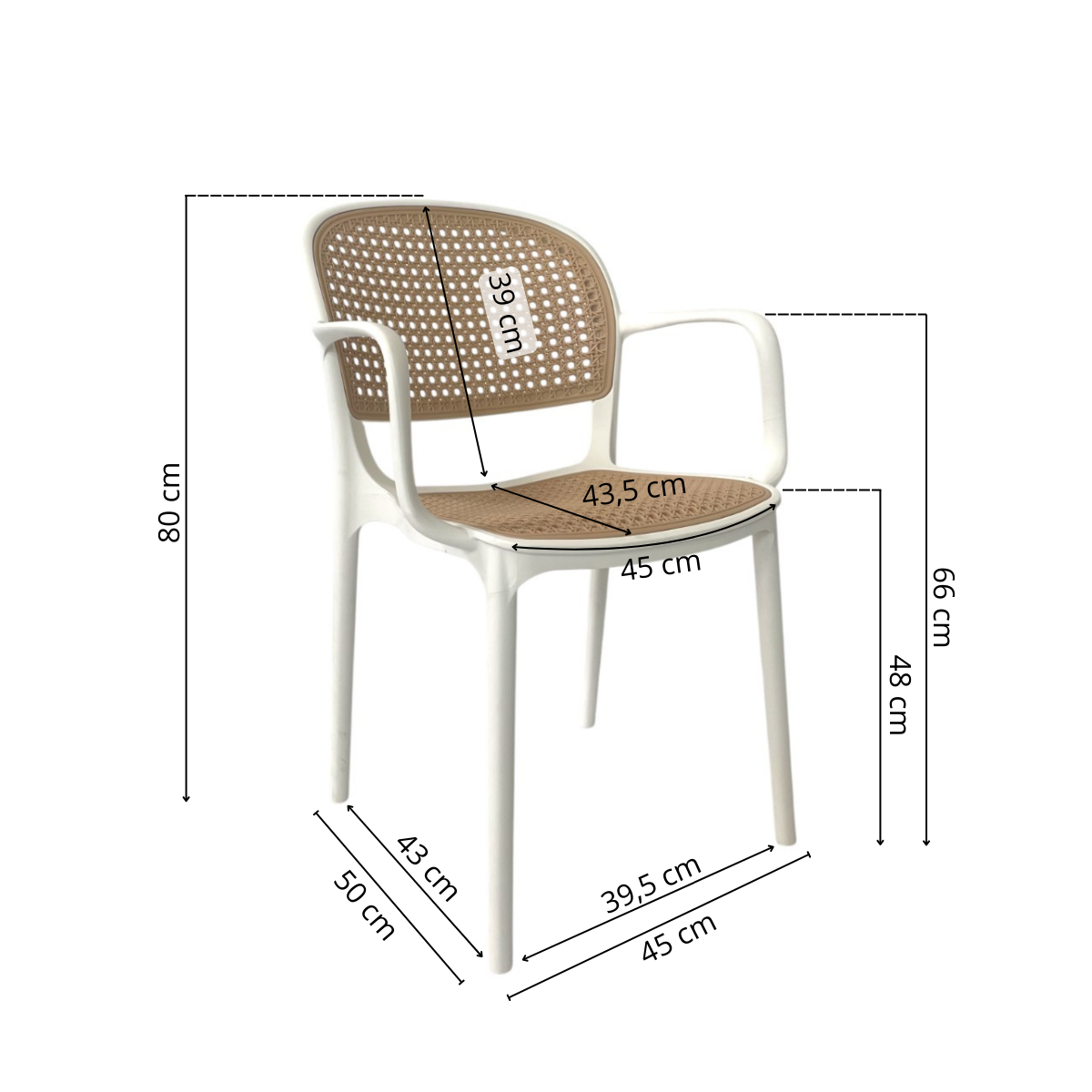 Bistro Armchair Polypropylene