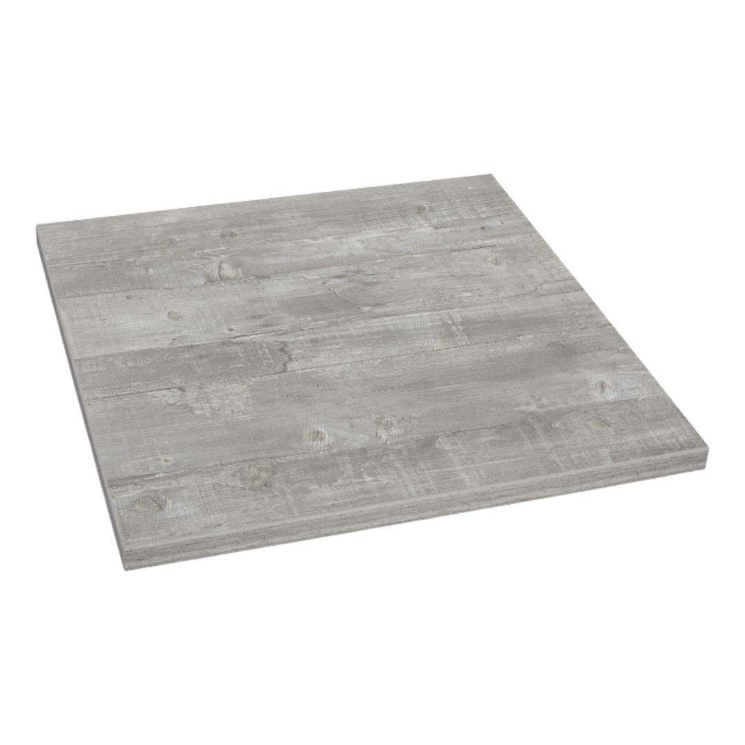 Atrium Gray tabletop square Exteriolit