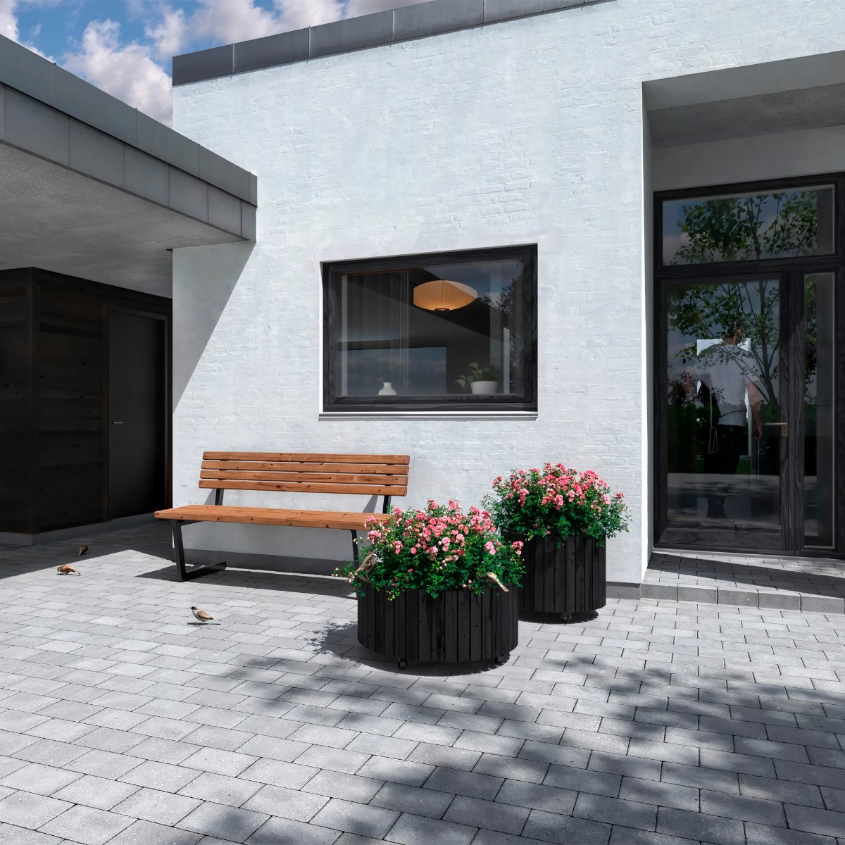 Relax bench ThermoWood®