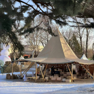 Teepee Ø8m PVC