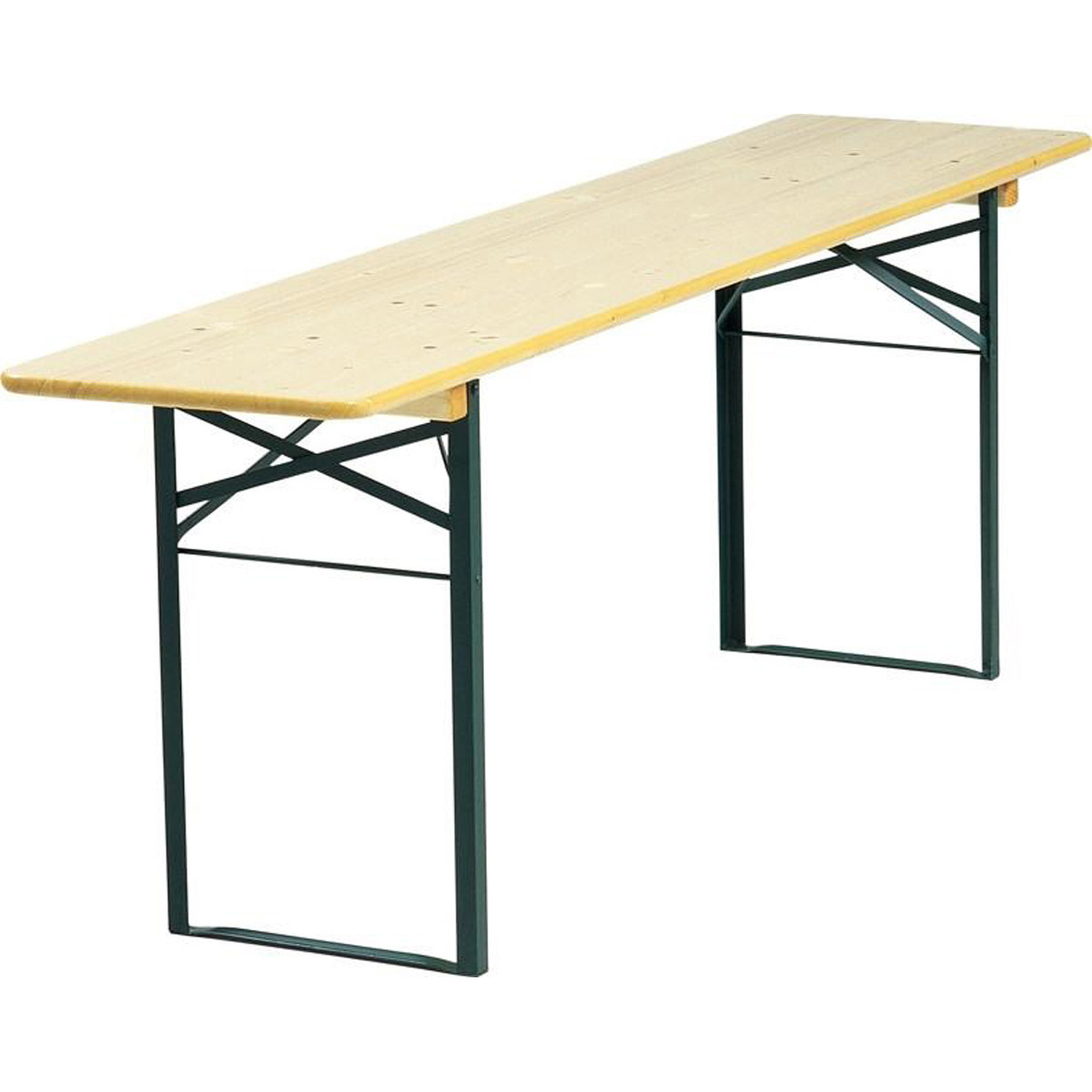 Standard table 220x80 cm Natural colored