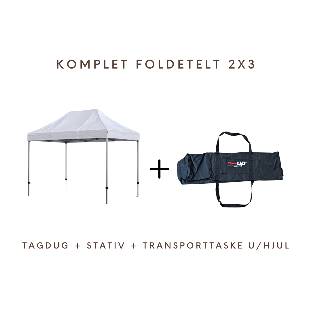 Standup Tent Complete 2x3m Premium