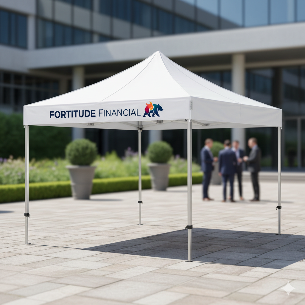 Standup Tent Complete 3x3m Economy