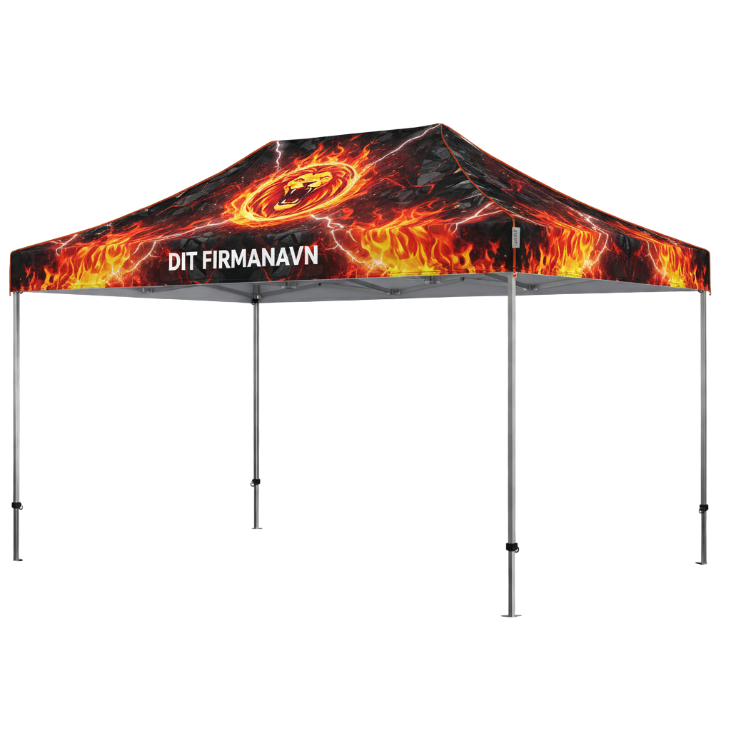 Standup Tent Complete 3x4.5m Premium