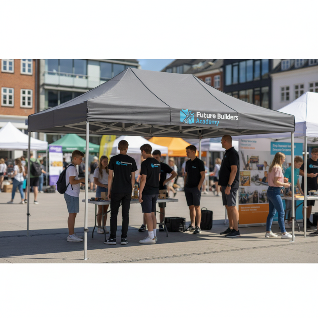 Standup Tent Complete 3x4.5m Premium