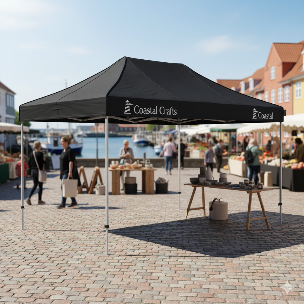 Standup Tent Complete 3x4.5m Premium