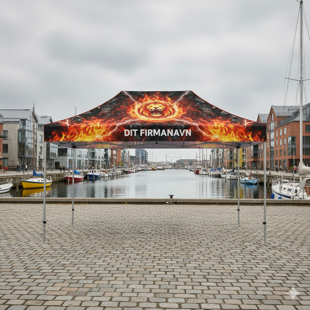 Standup Tent Complete 3x4.5m Premium