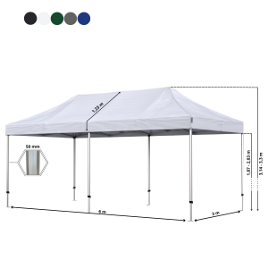 Standup Tent Complete 3x6m HEXA Heavy Duty