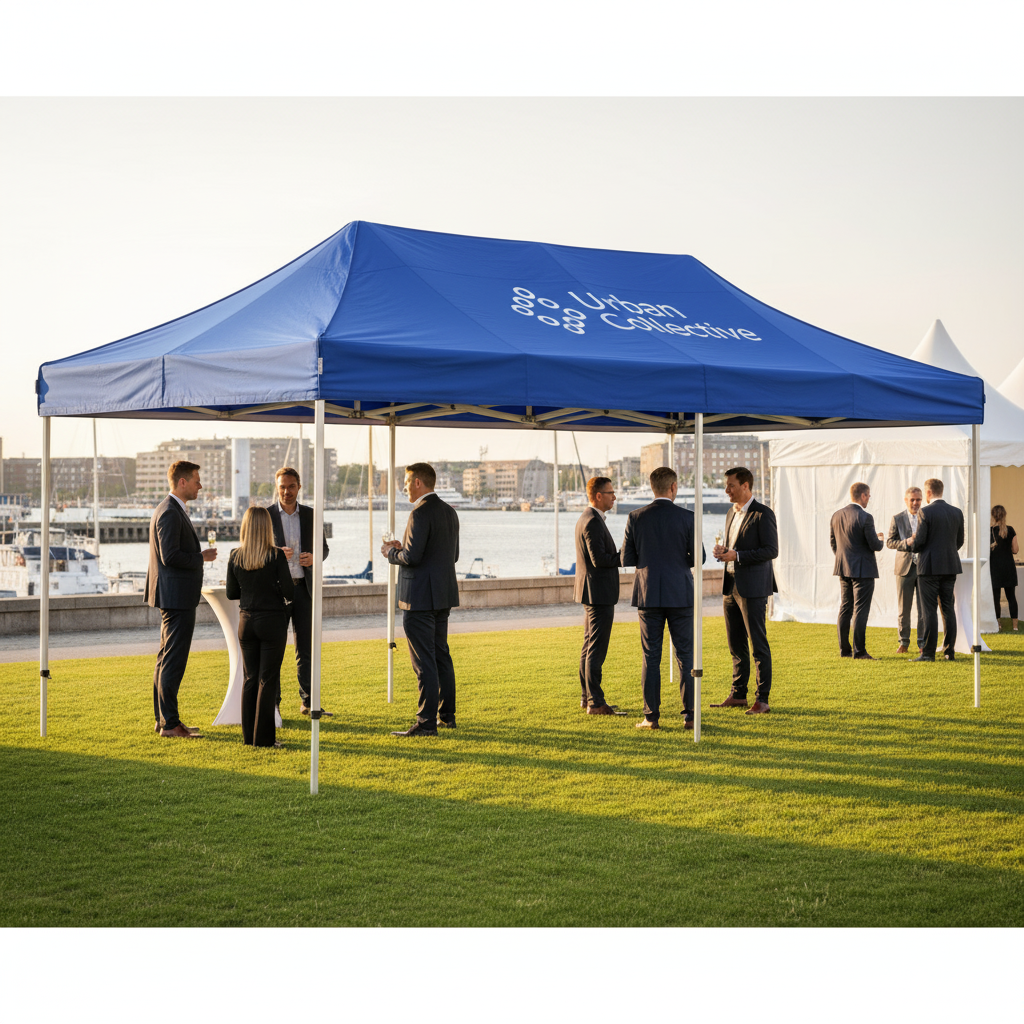 Standup Tent Complete 3x6m Premium