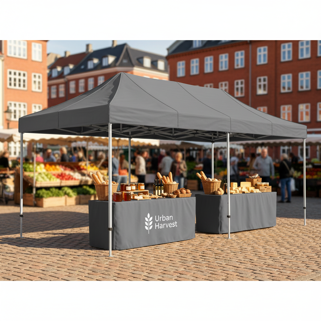 Standup Tent Complete 3x6m Premium