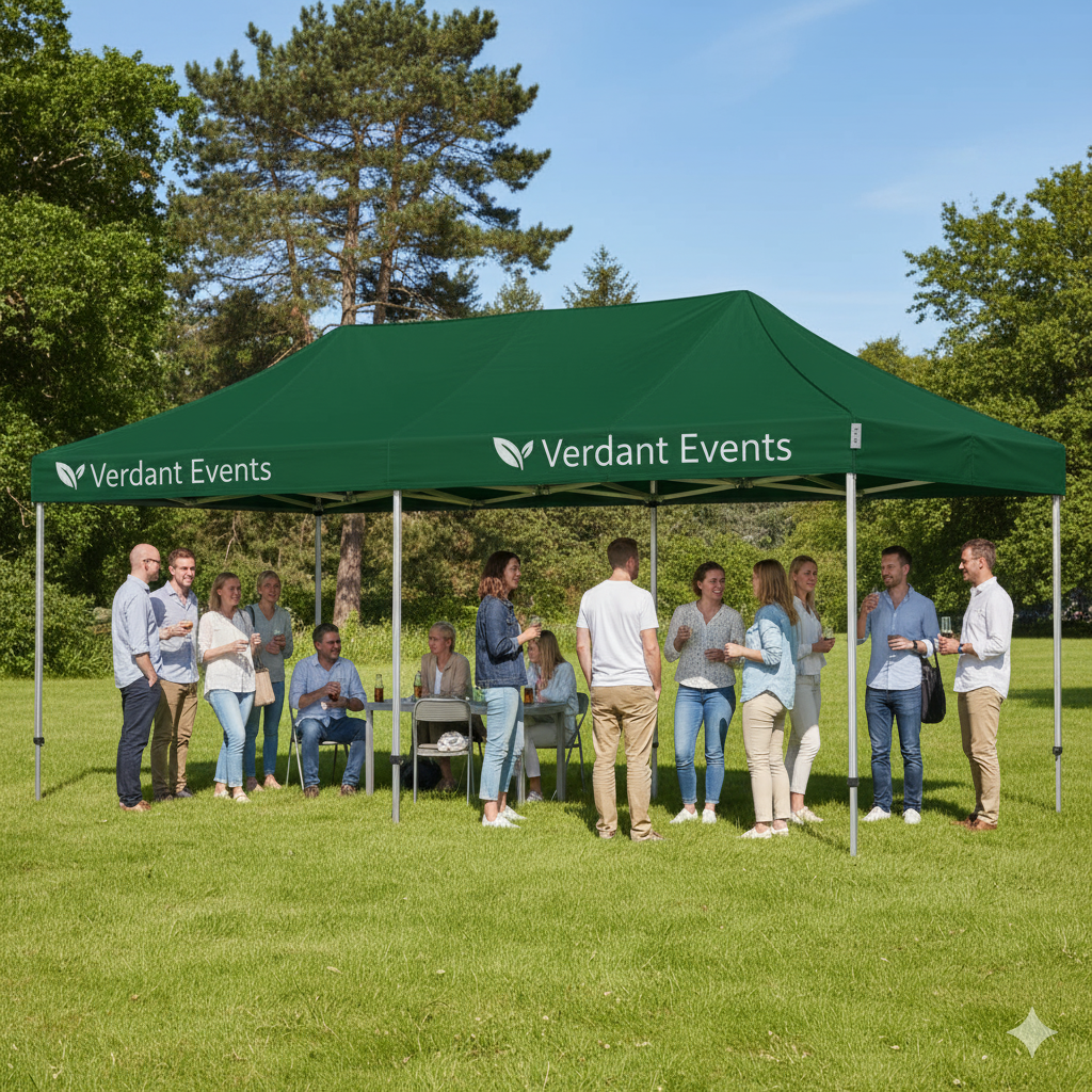 Standup Tent Complete 3x6m Premium