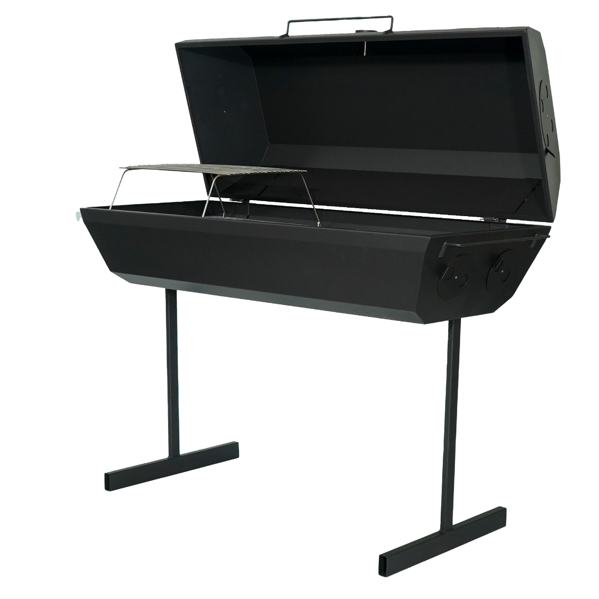 Gourmetroaster complete with foldable table