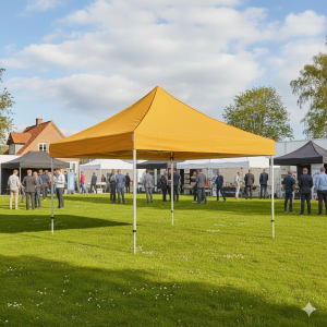 Standup tent Complete 4x4m HEXA Heavy Duty