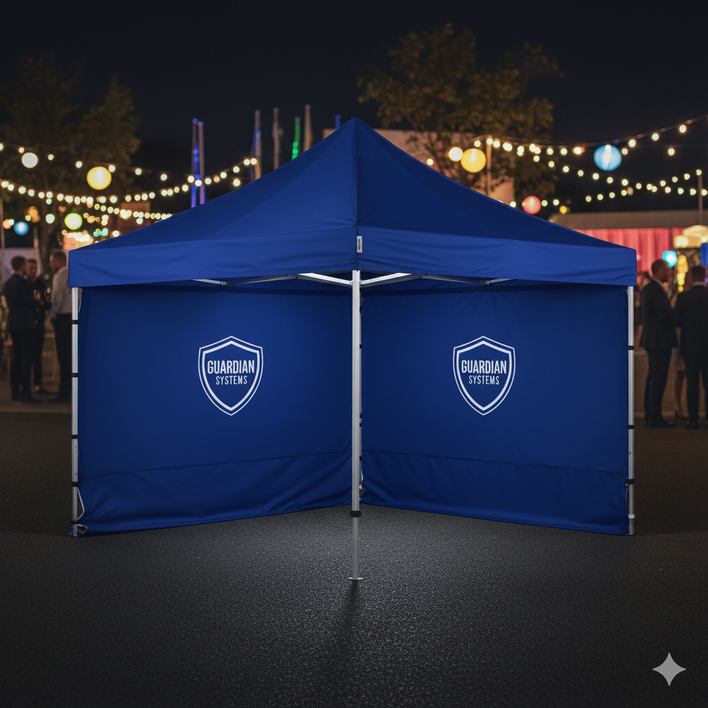 Standup tent Complete 4x4m HEXA Heavy Duty