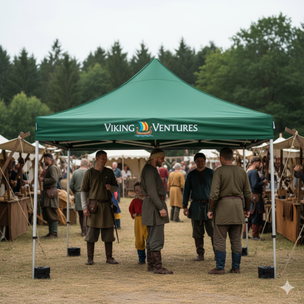 Standup Tent Complete 4x4m HEXA Heavy Duty - Zederkof