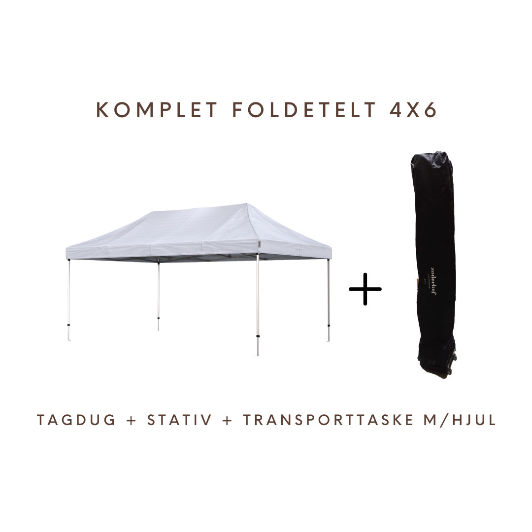Standup tent Complete 4x6m Premium Plus