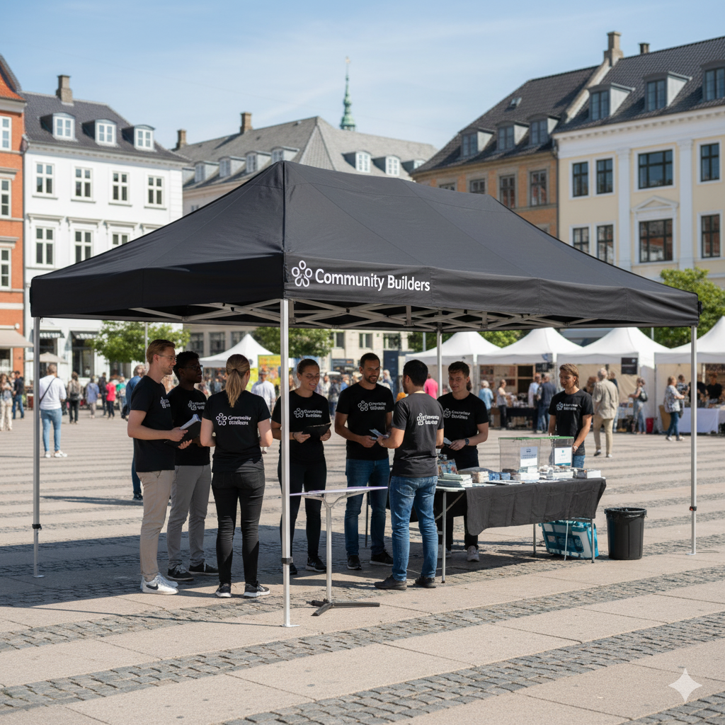 Standup tent Complete 4x6m Premium Plus