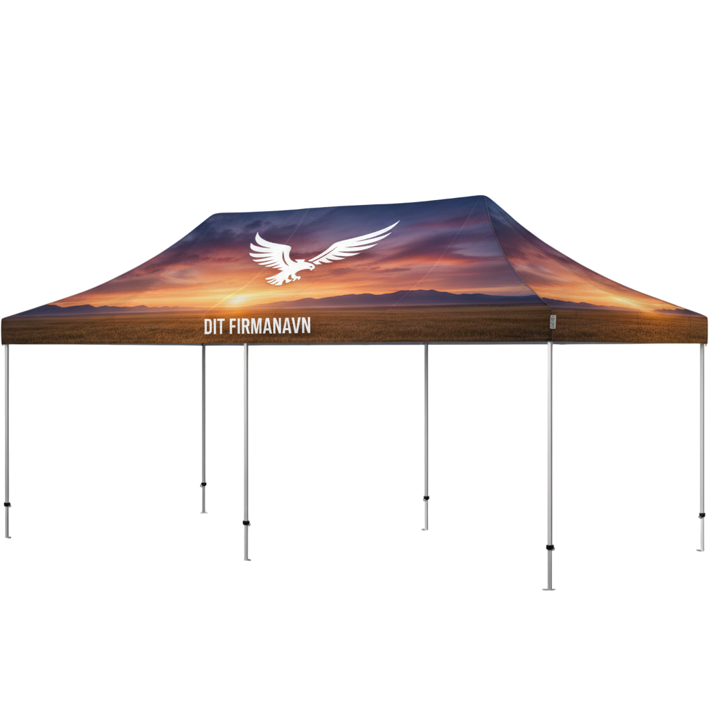 Standup Tent Complete 4x8m Premium