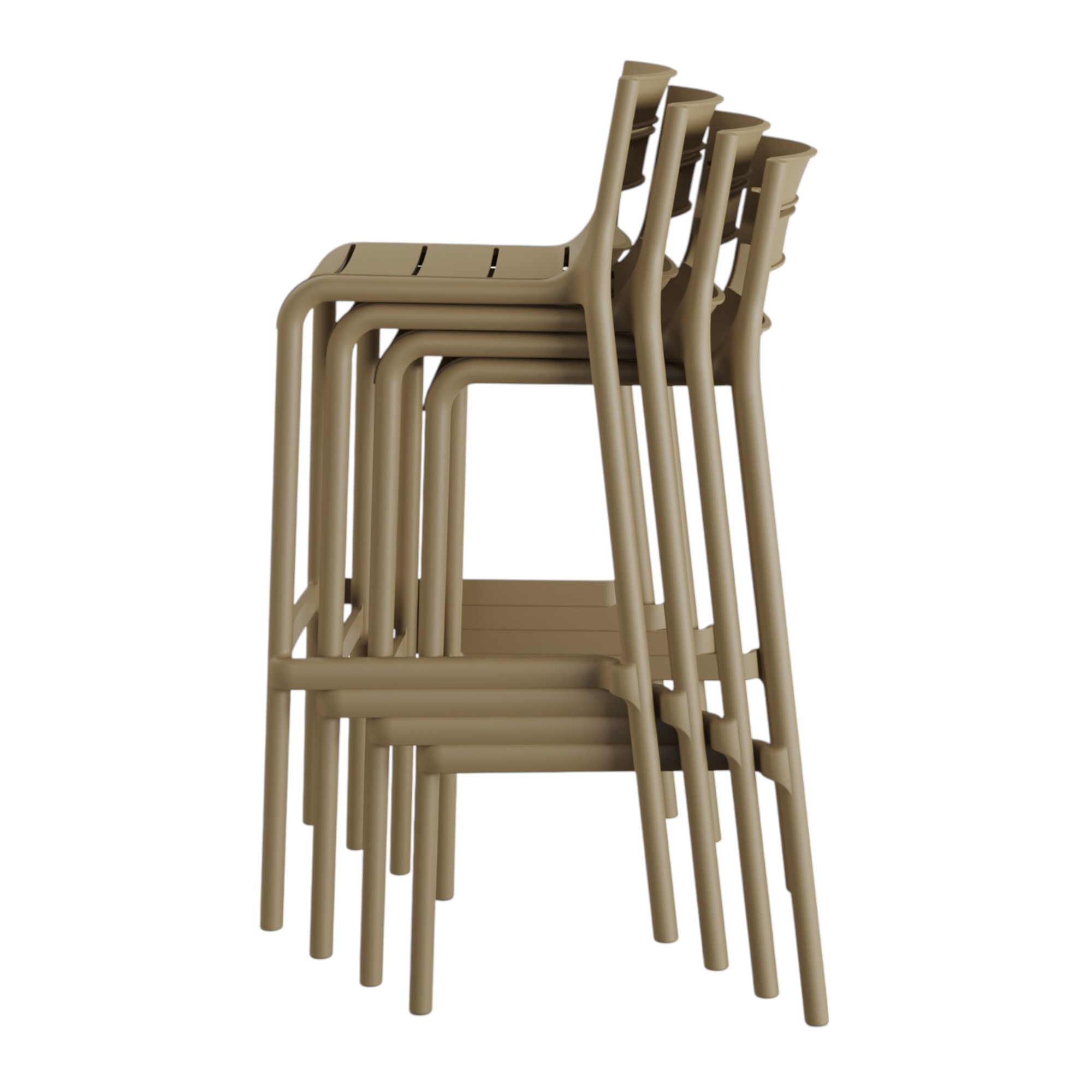 Calor Stack Bar Stool polypropylene