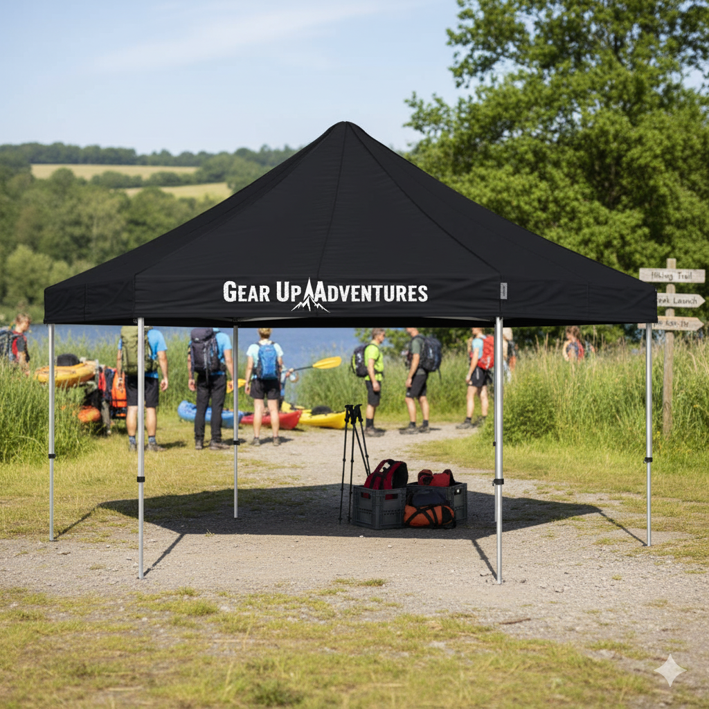 Standup Tent Complete 6-sided, HEXA 40mm