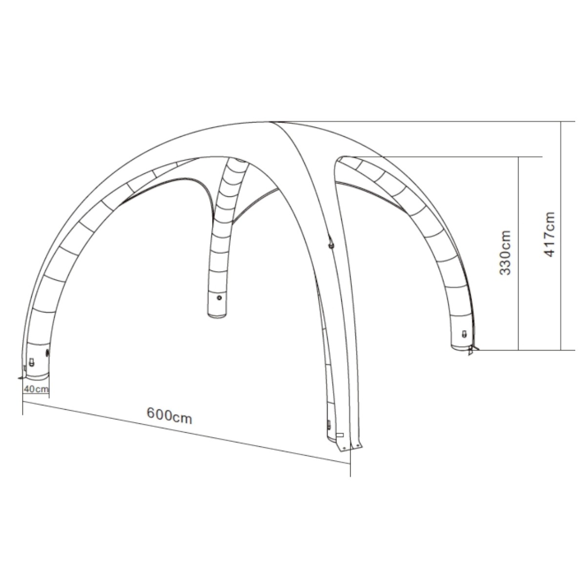 Complete Air Cover 6x6m - Fullprint