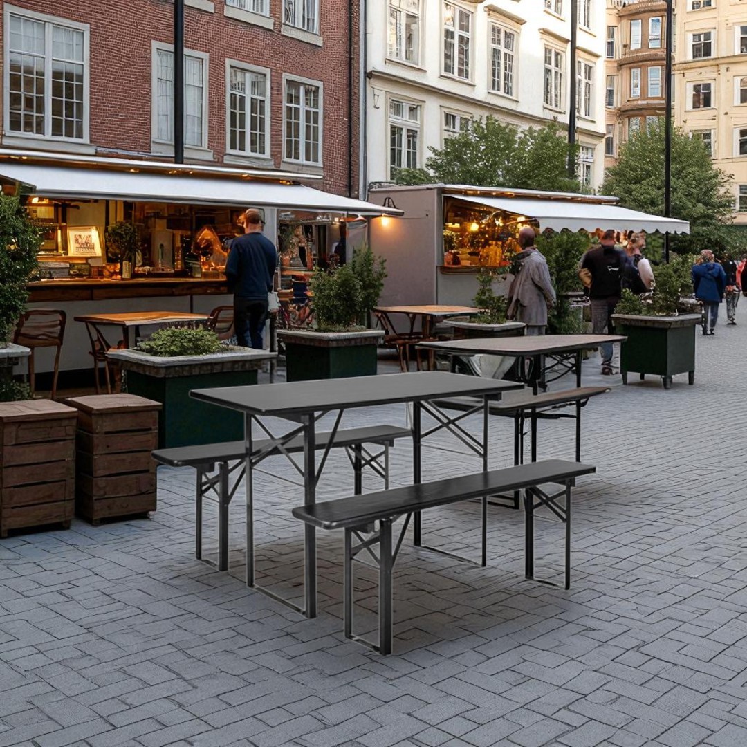 Brau Balcony Table/bench set