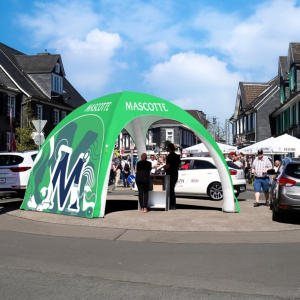 Closed side for Air Cover 4x4m, Fullprint, double-sided