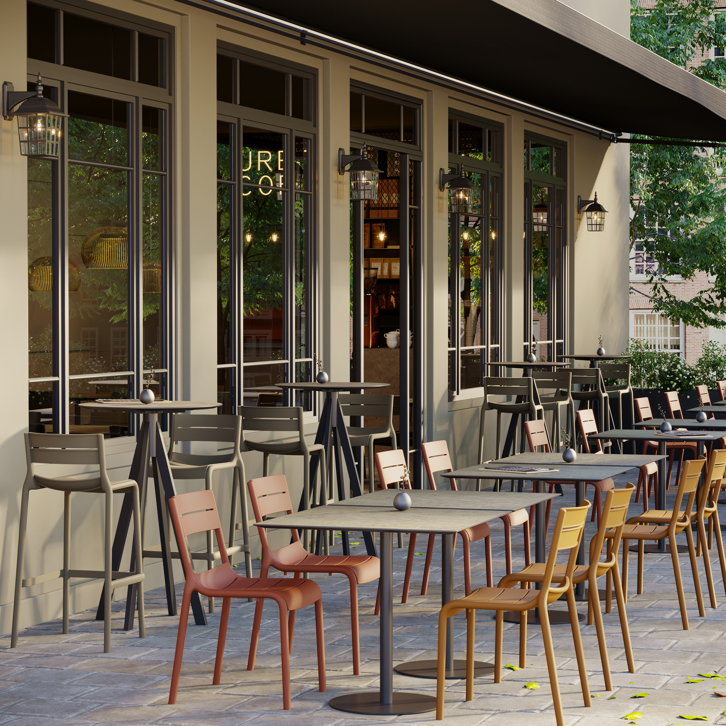 Calor Stackable Chair polypropylene