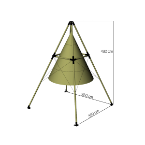 Cone 3.5x3.5m