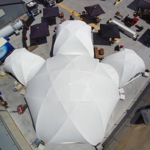 BUBBLE Crossover M - complete with canopy, white