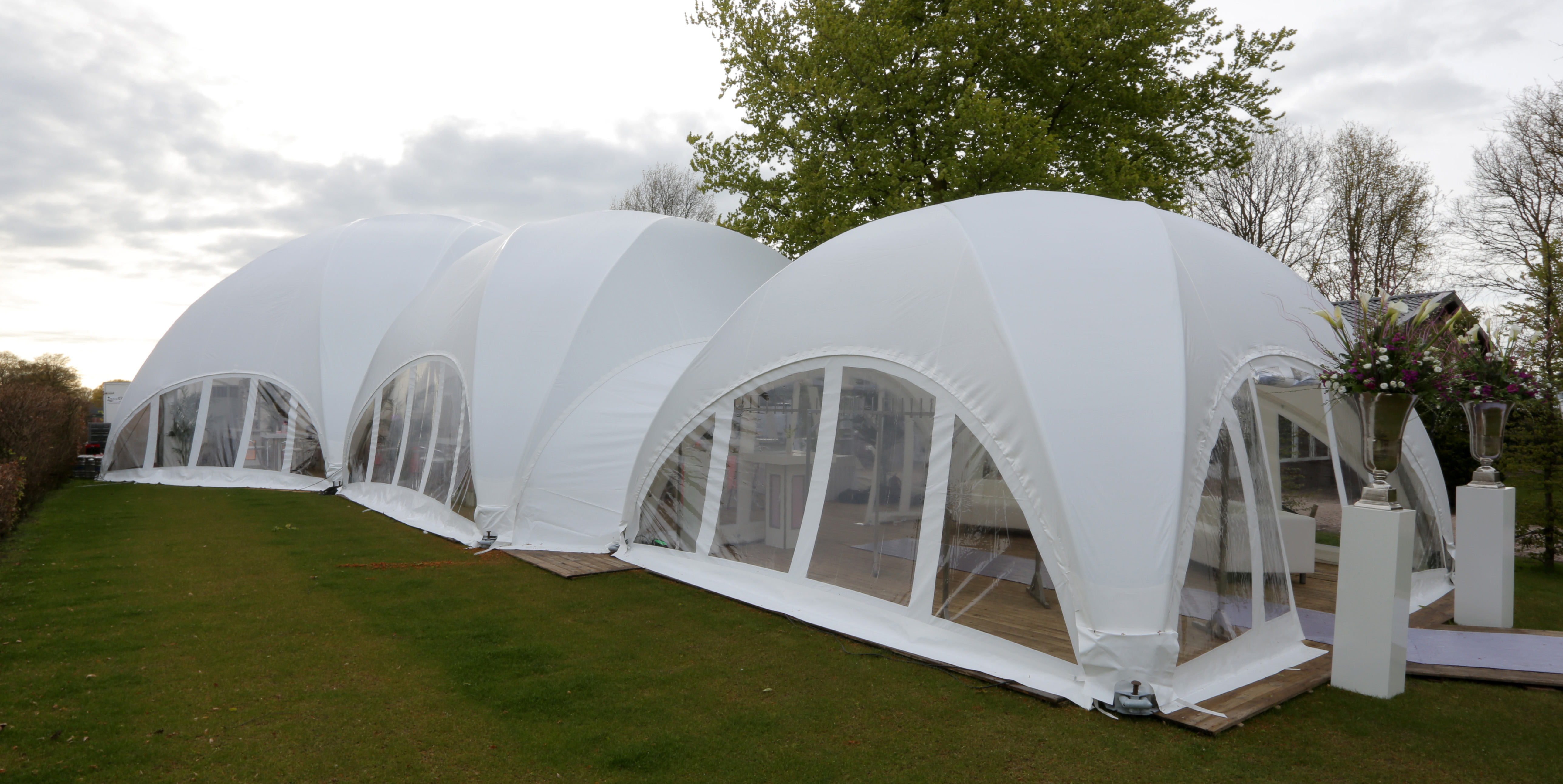 BUBBLE Crossover L - complete with canopy, white