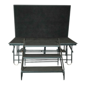 Stairs with 3 steps for foldable stage