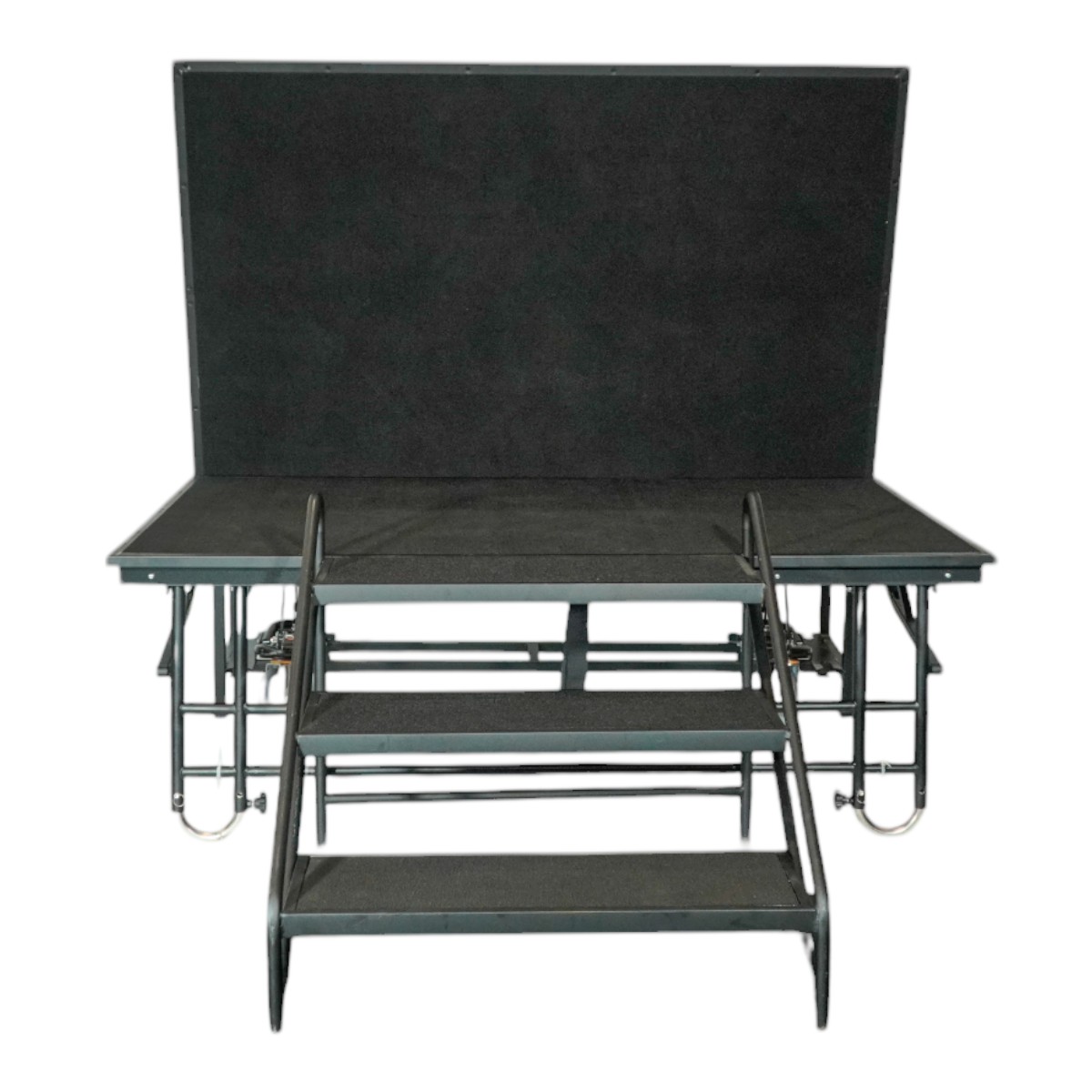 Stairs with 3 steps for foldable stage