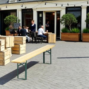 Brau Bænk 220x25 cm