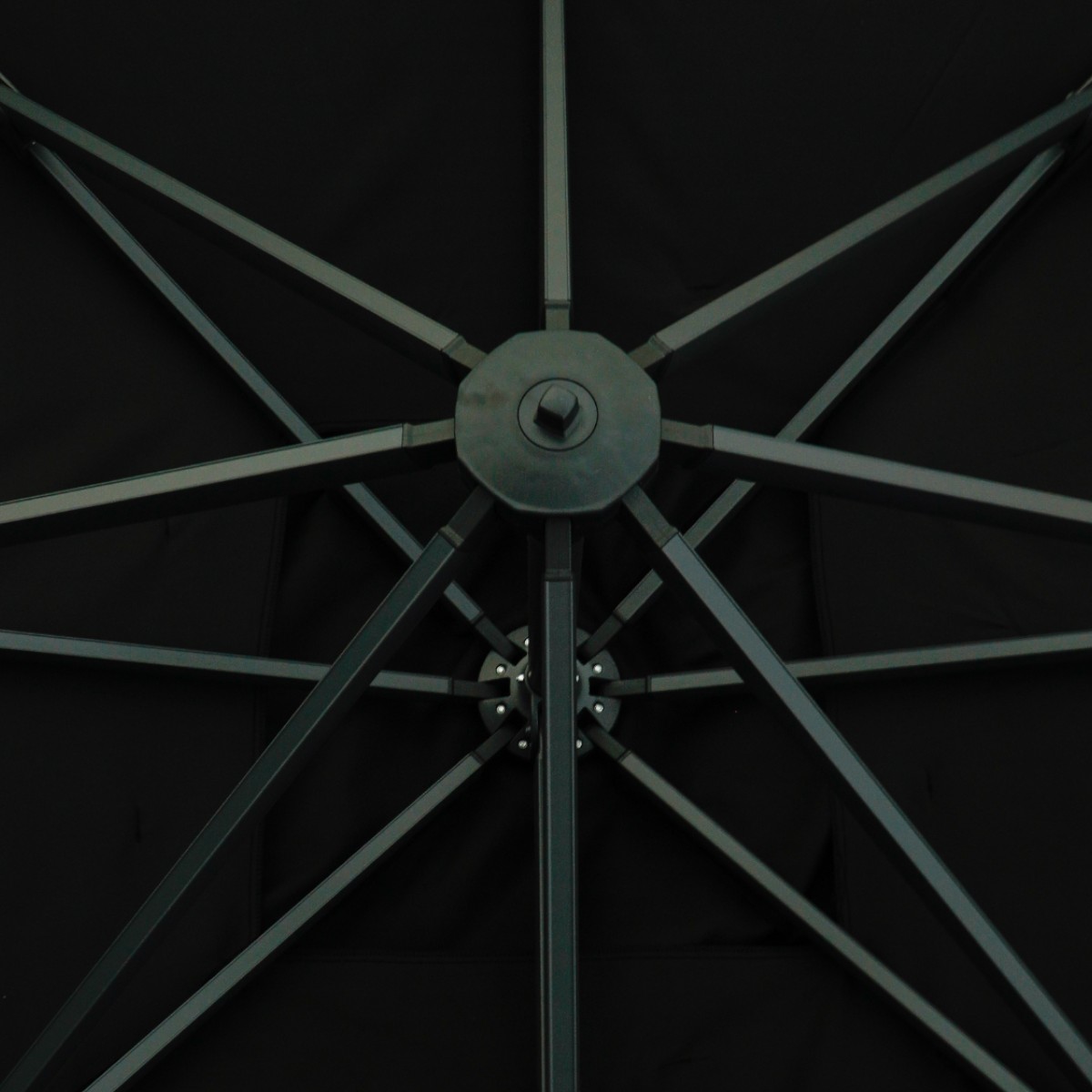 Corner Parasol v.2 3x3m 280gr/m2 Polyester canopy - NEW