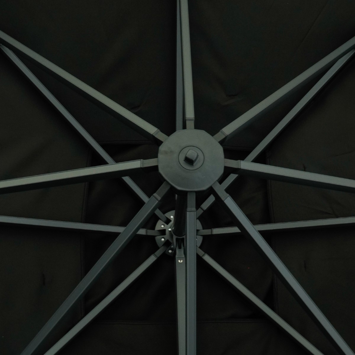 Corner Parasol v.2 3x3m 280gr/m2 Polyester canopy - NEW