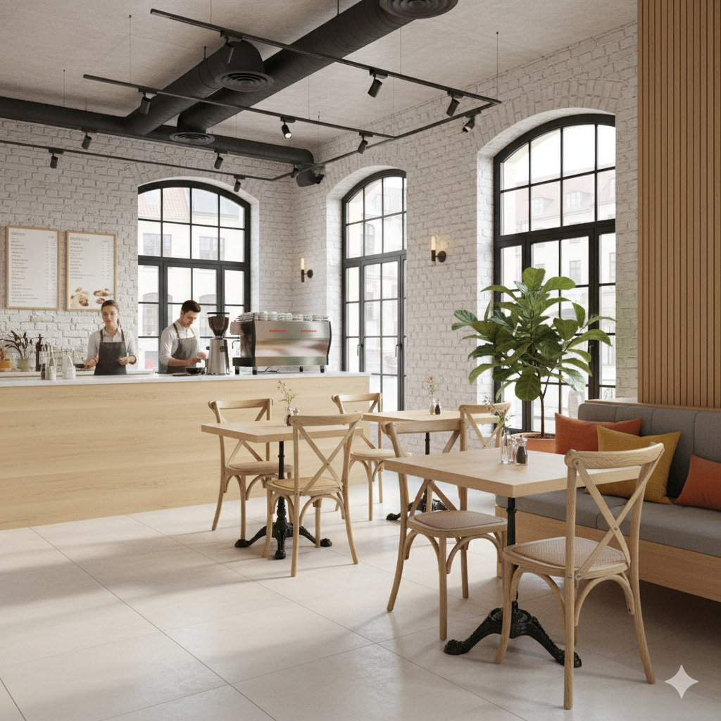 Sawcut Oak bordplade firkantet DuroLight