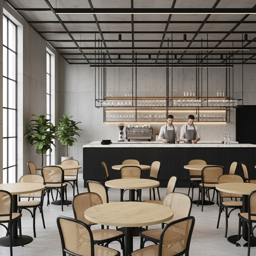 Cognac Oak bordplade rund Lamidur