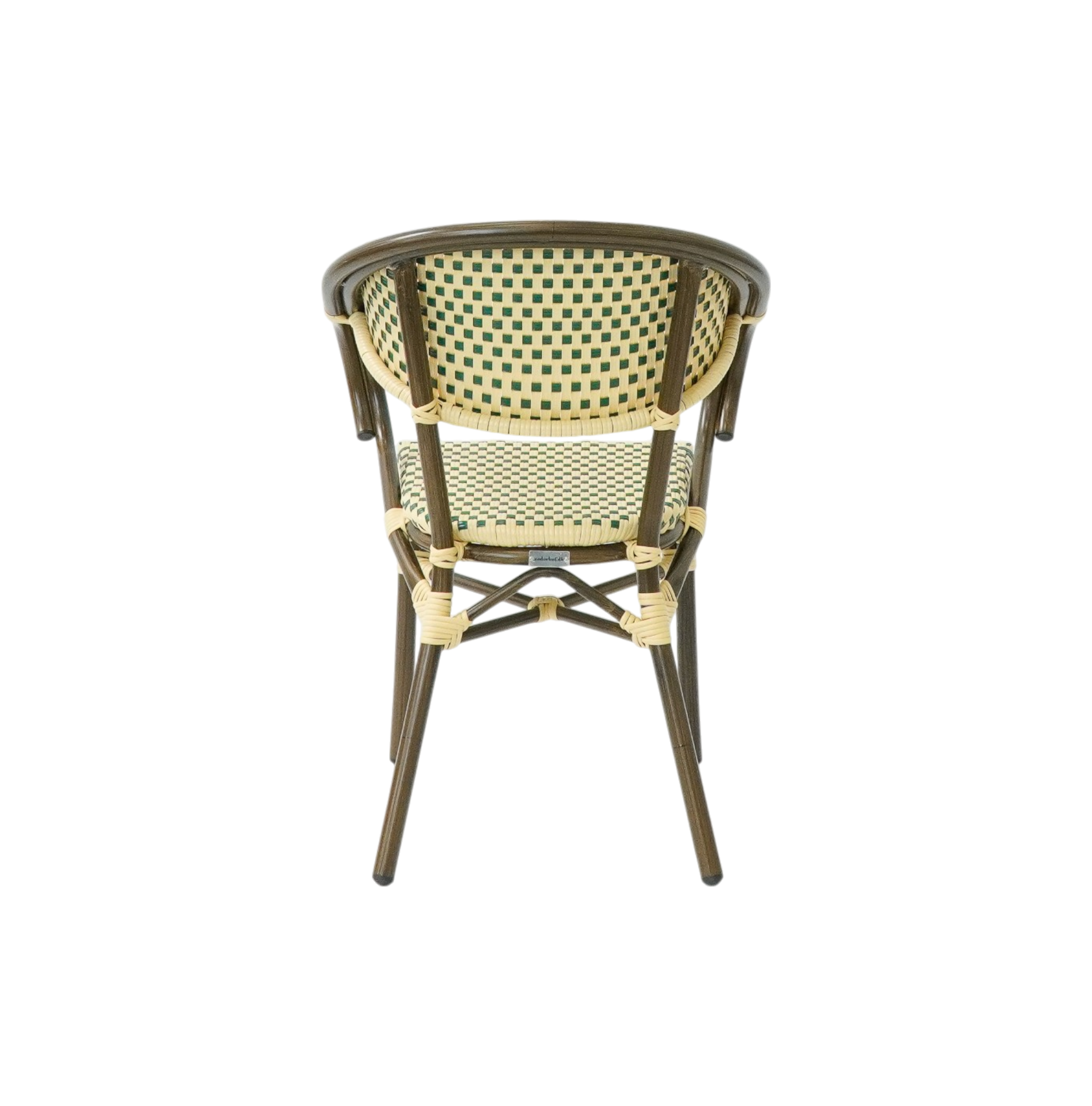 Paris - Cafe chair with armrests - Woven