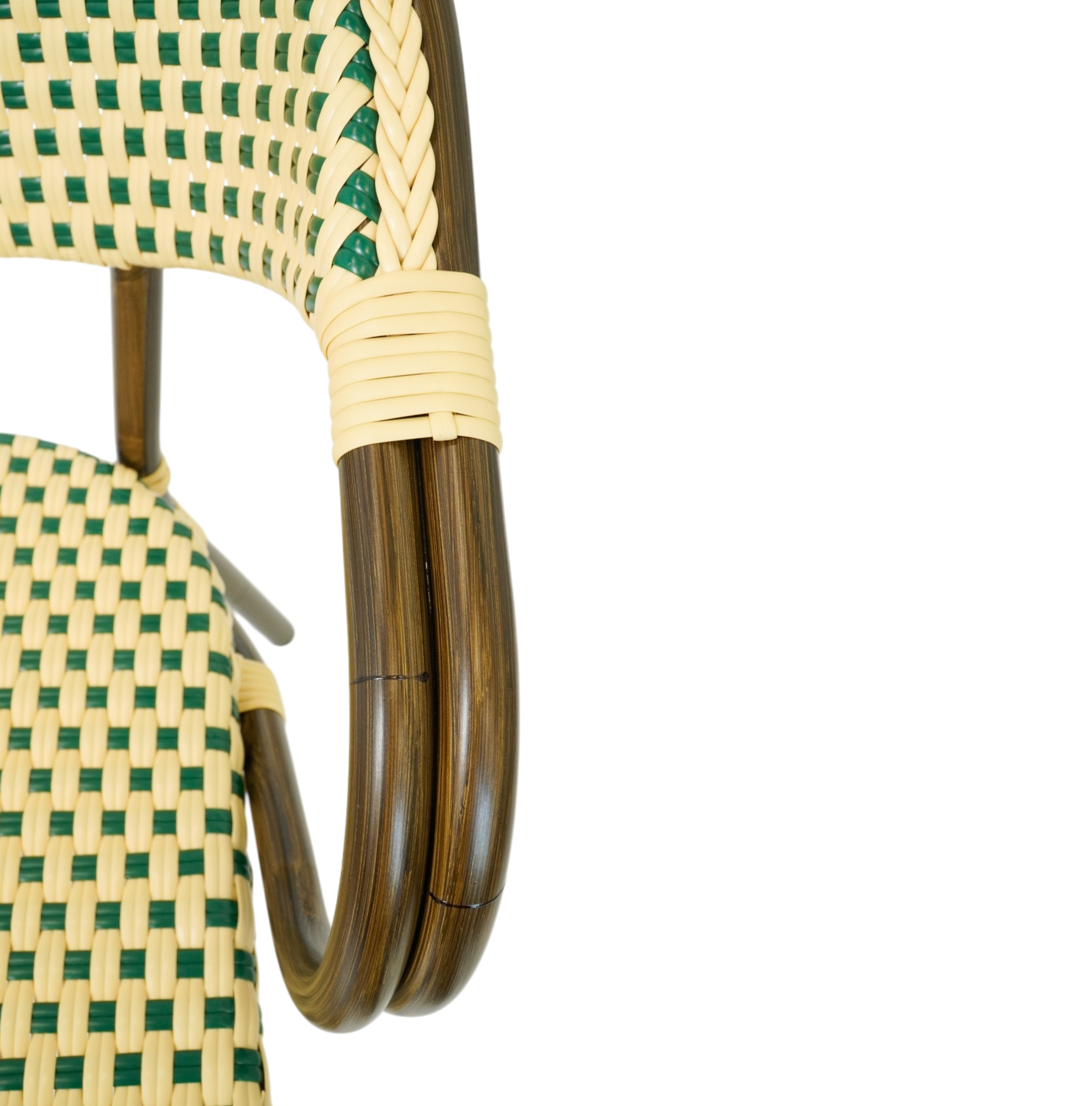 Paris - Cafe chair with armrests - Woven