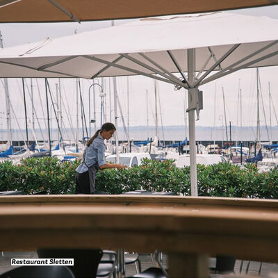 Giant parasol 4x4 polyester w/o valance